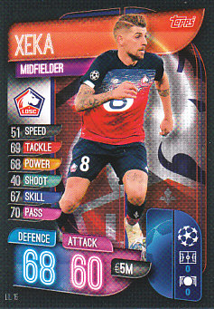 Xeka LOSC Lille 2019/20 Topps Match Attax CL #LIL16